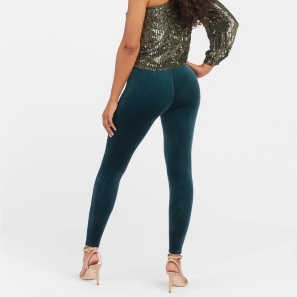 SPANX Deep Teal Leggings